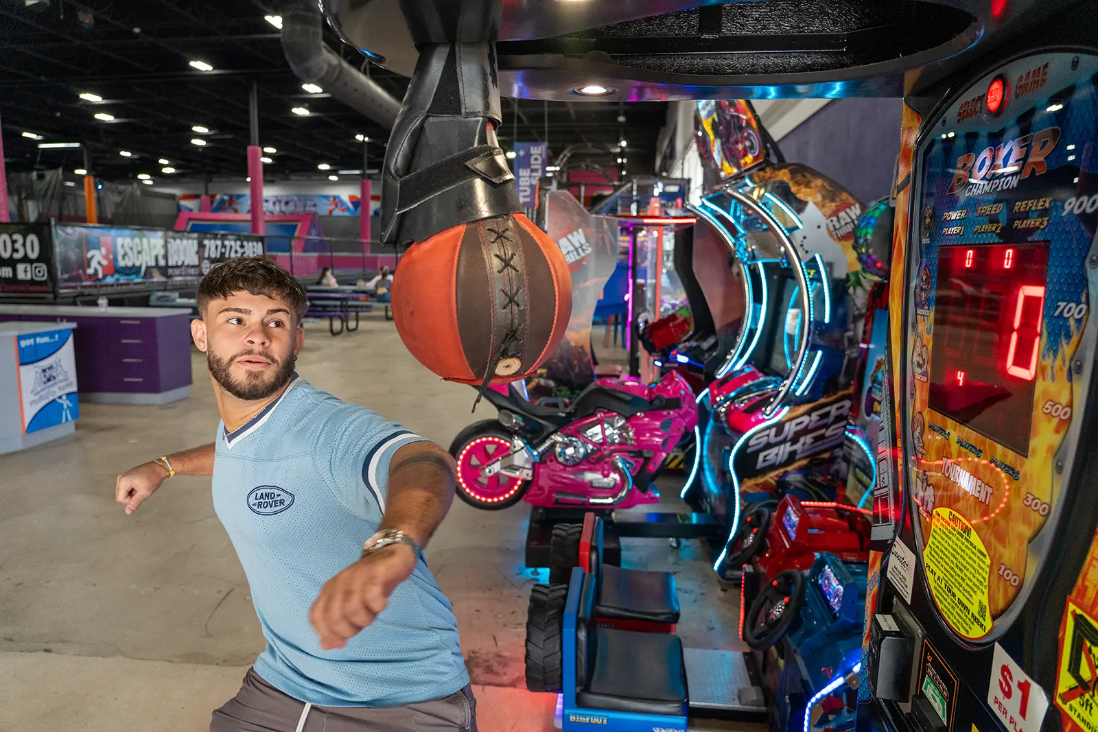 arcade trampoline park